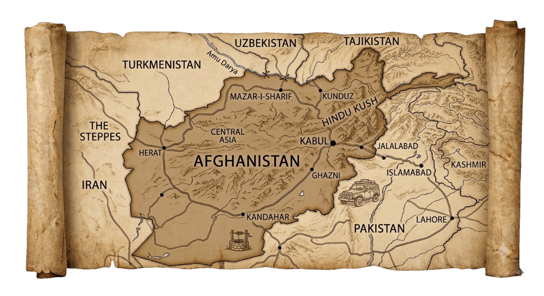 Afghanistan map