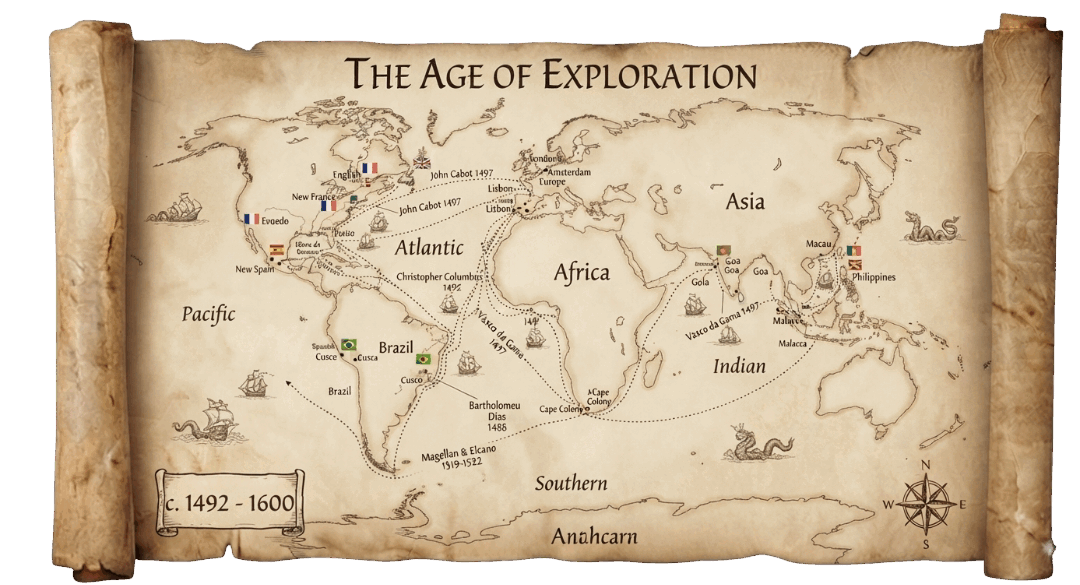 Age of Exploration map