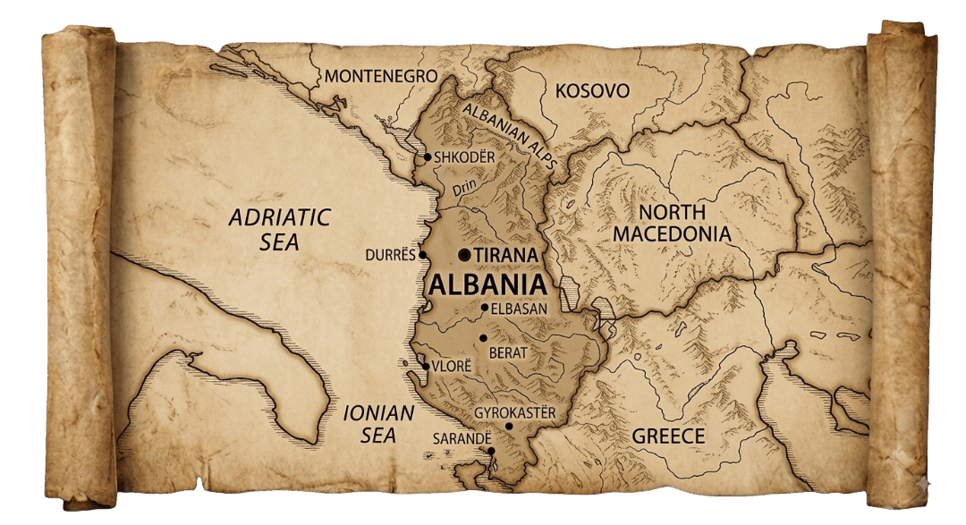 Albania map