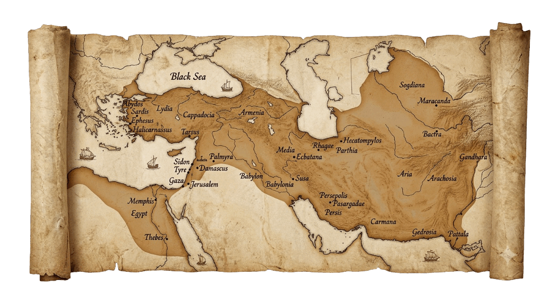 Ancient Persia map
