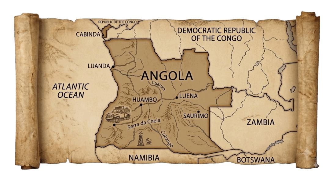 Angola map