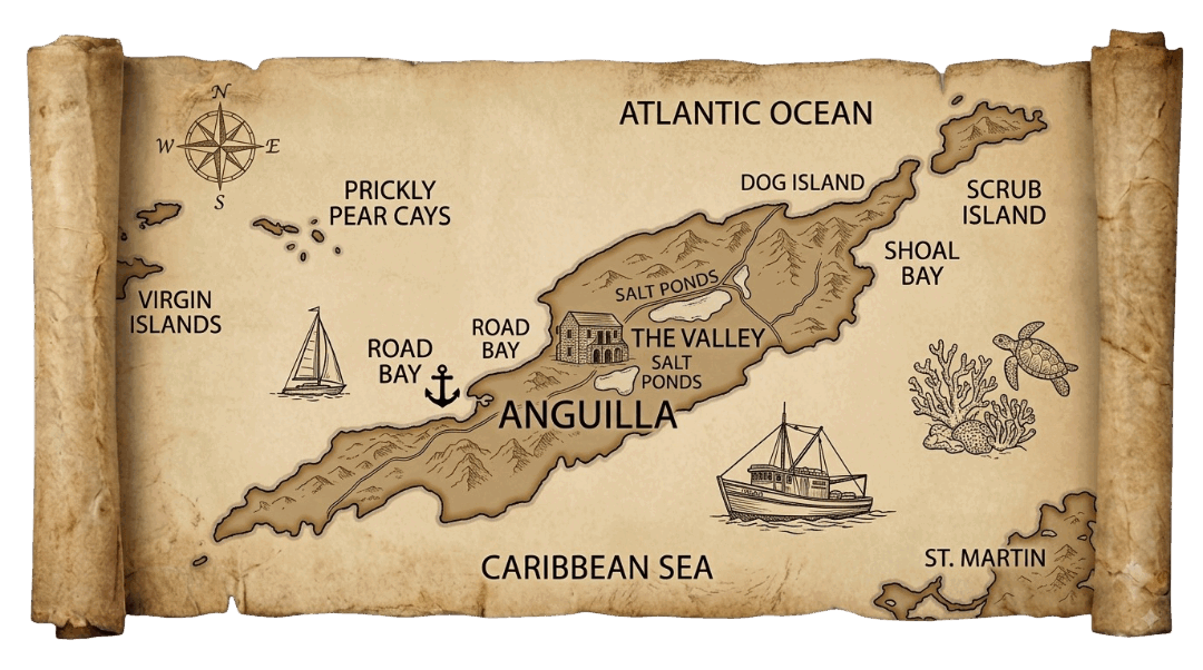 Anguilla map