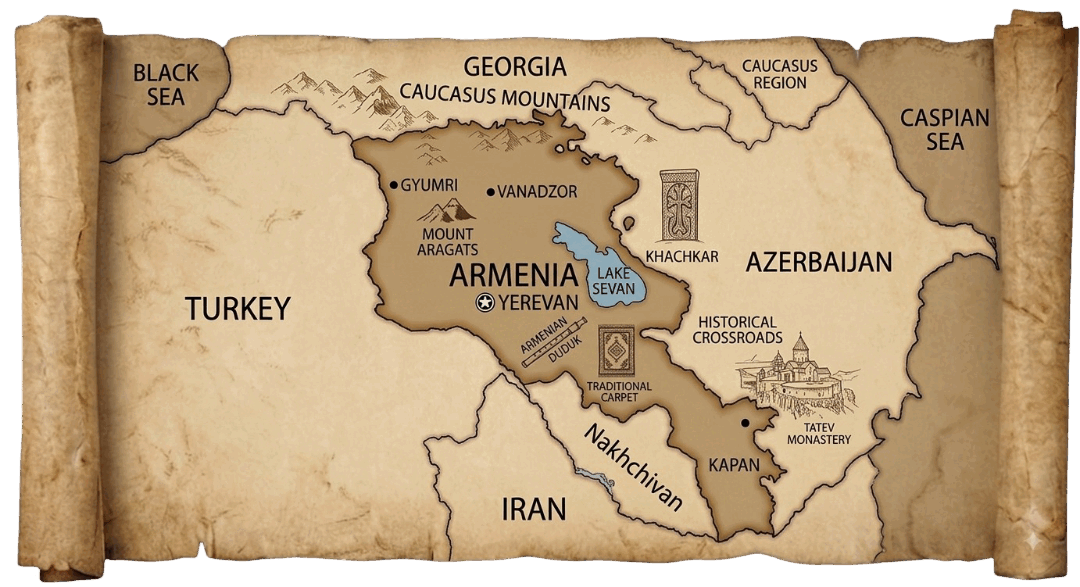 Armenia map