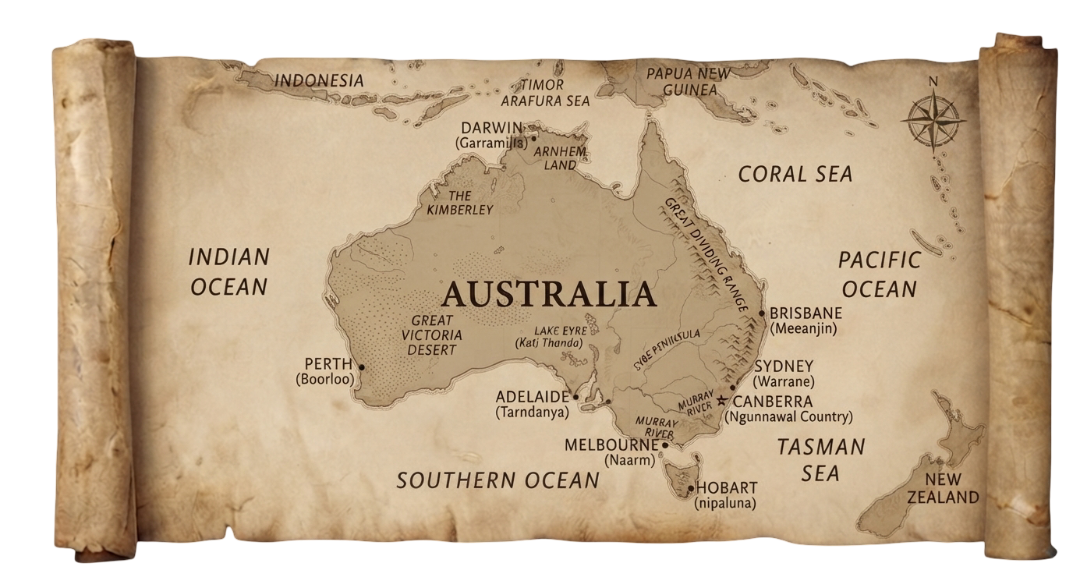 Australia map