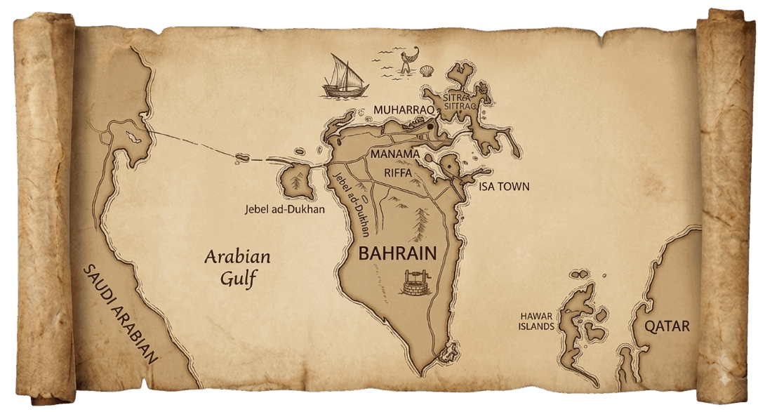 Bahrain map