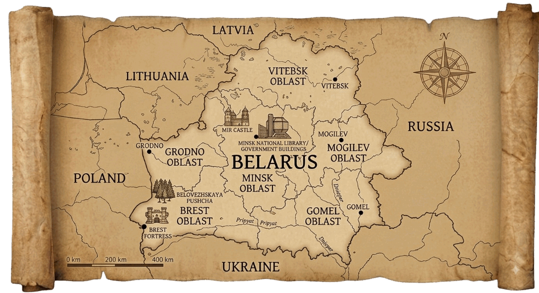 Belarus map