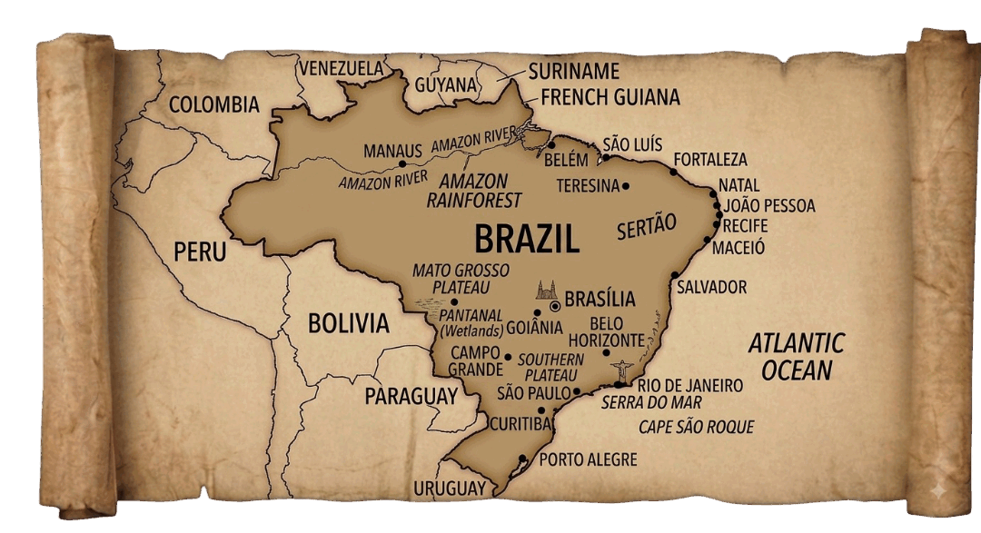 Brazil map