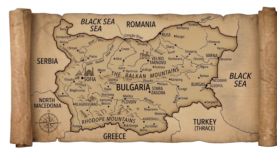 Bulgaria map