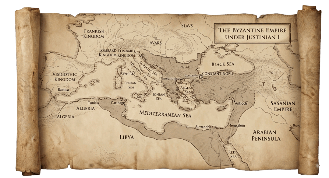 Byzantine Empire map