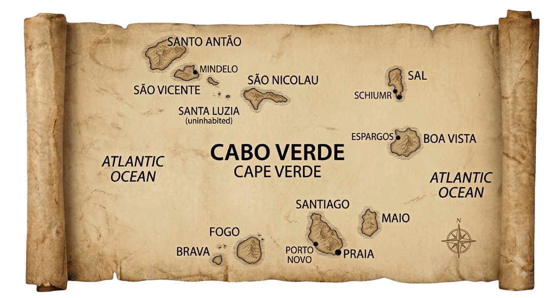 Cabo Verde map