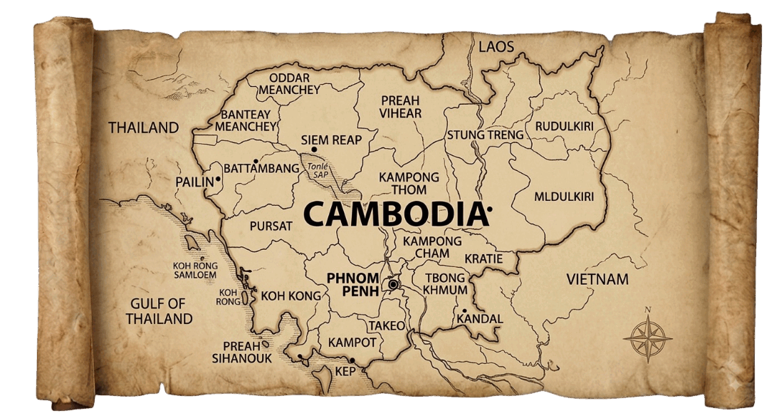 Cambodia map