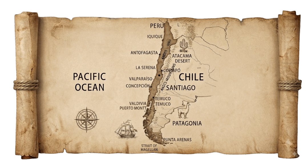 Chile map