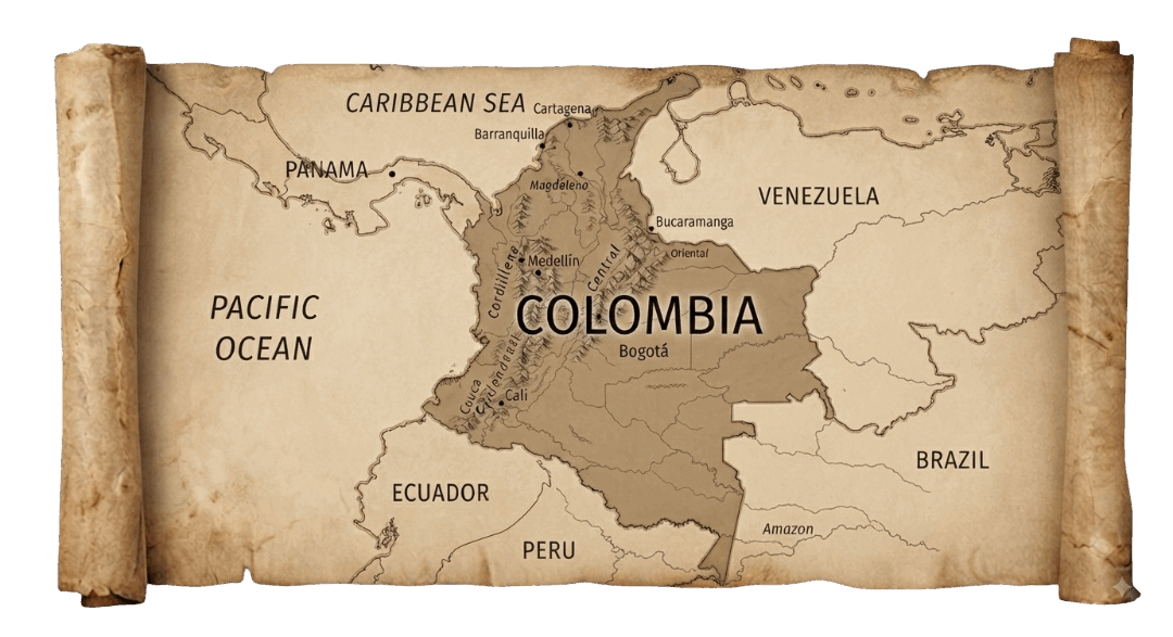 Colombia map