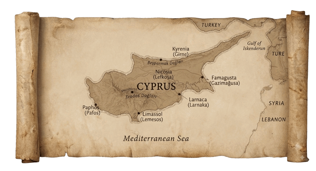 Cyprus map
