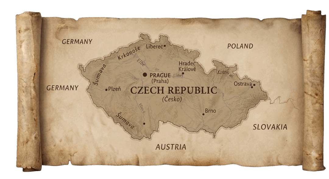 Czech Republic map