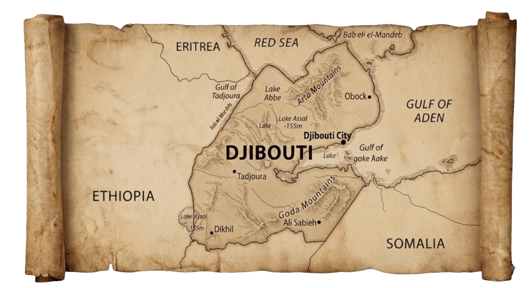 Djibouti map