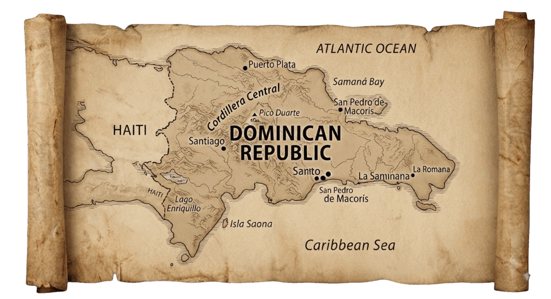 Dominican Republic map