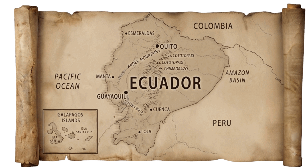 Ecuador map