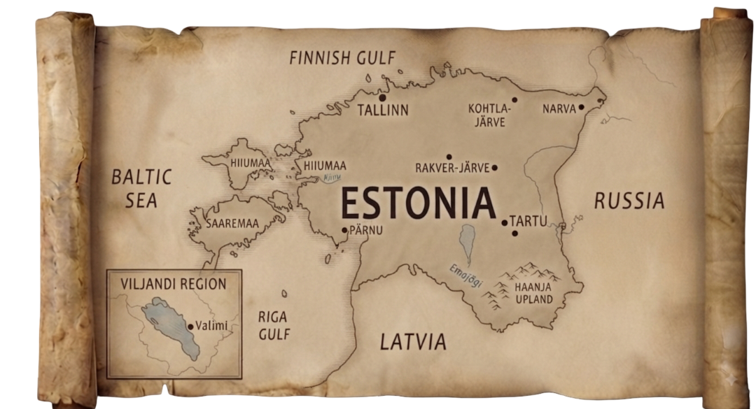 Estonia map