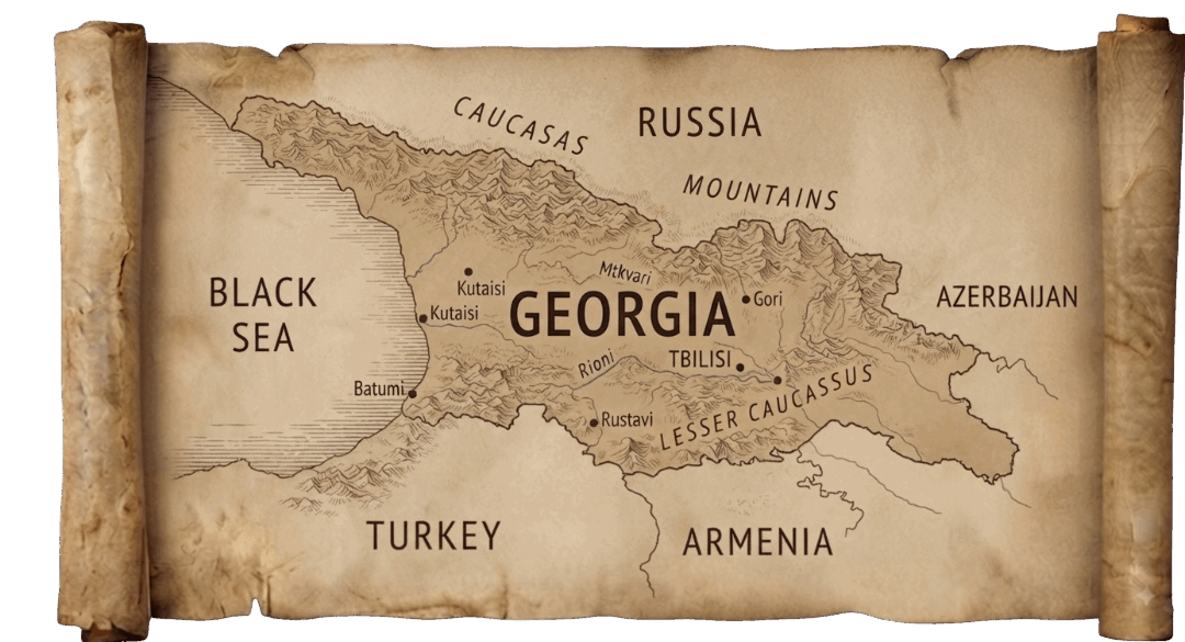 Georgia map