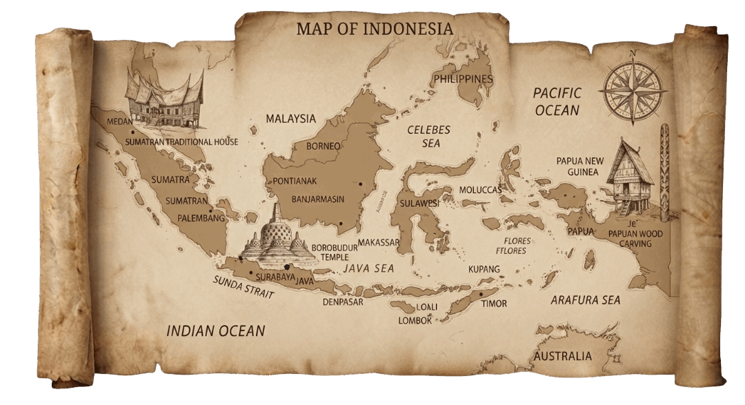 Indonesia map