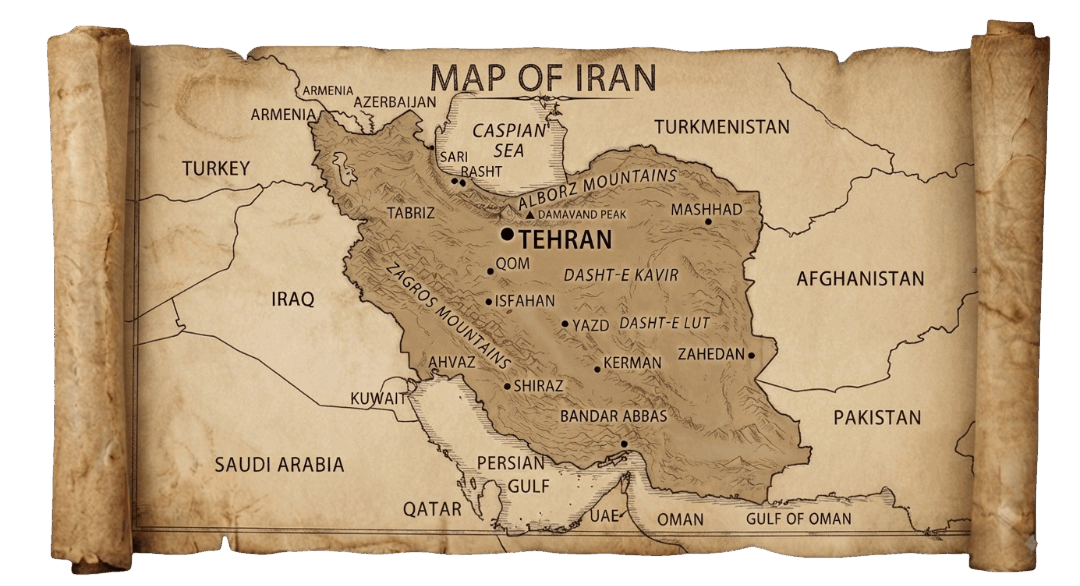 Iran map