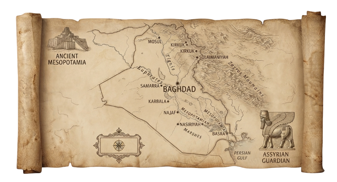 Iraq map