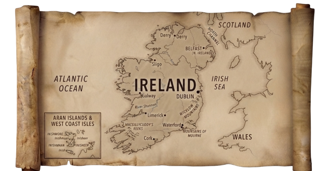 Ireland map