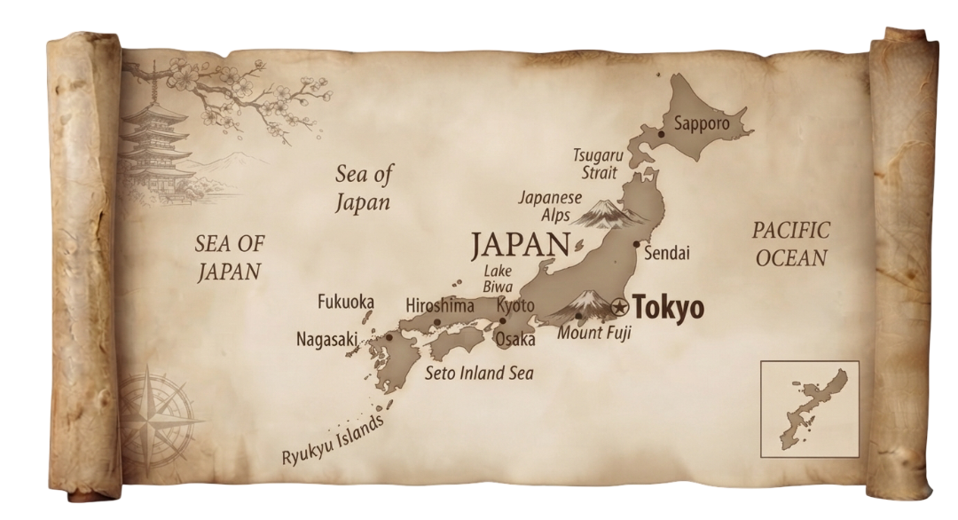 Japan map