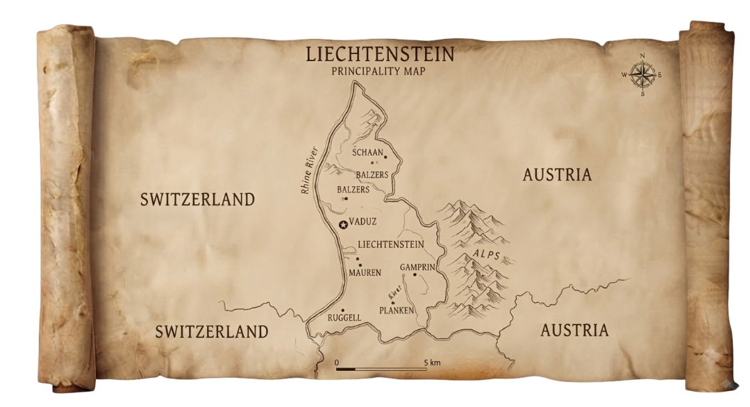 Liechtenstein map