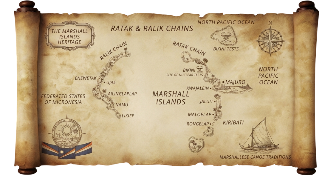 Marshall Islands map