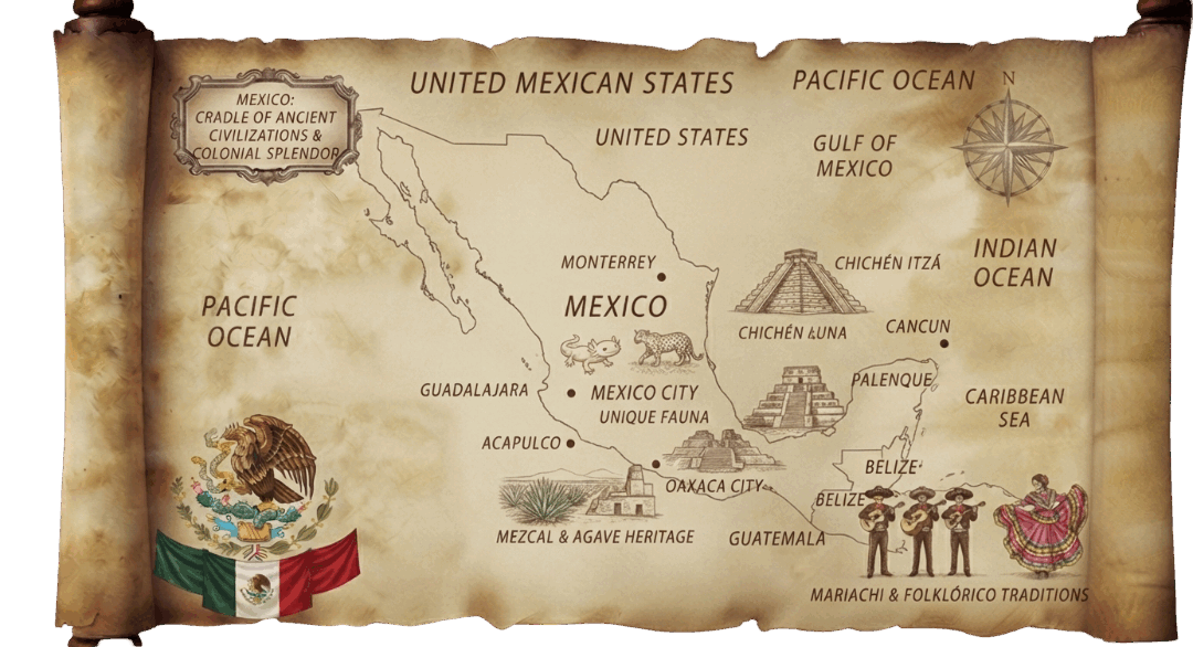 Mexico map