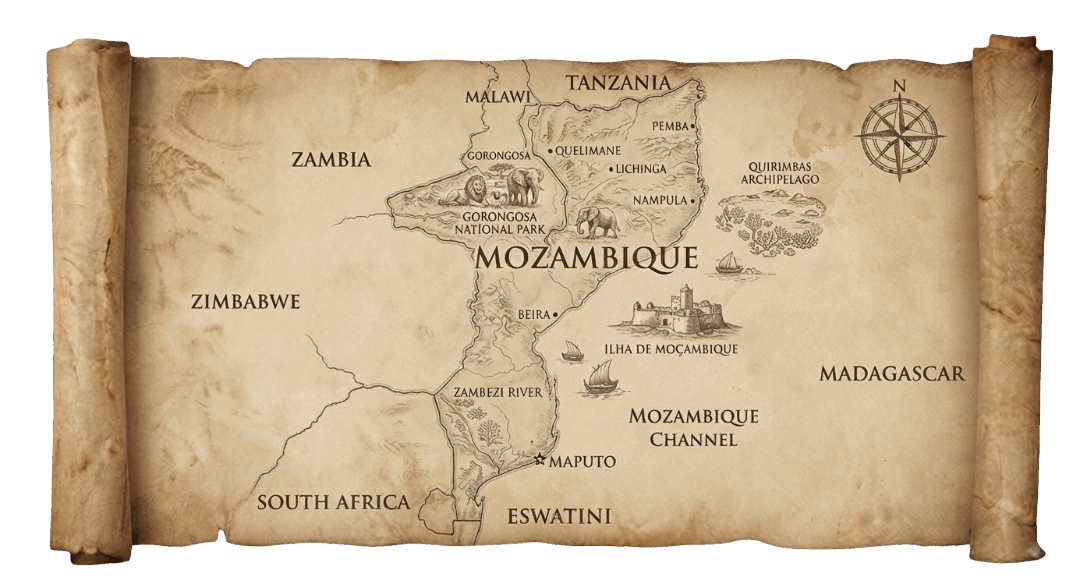 Mozambique map