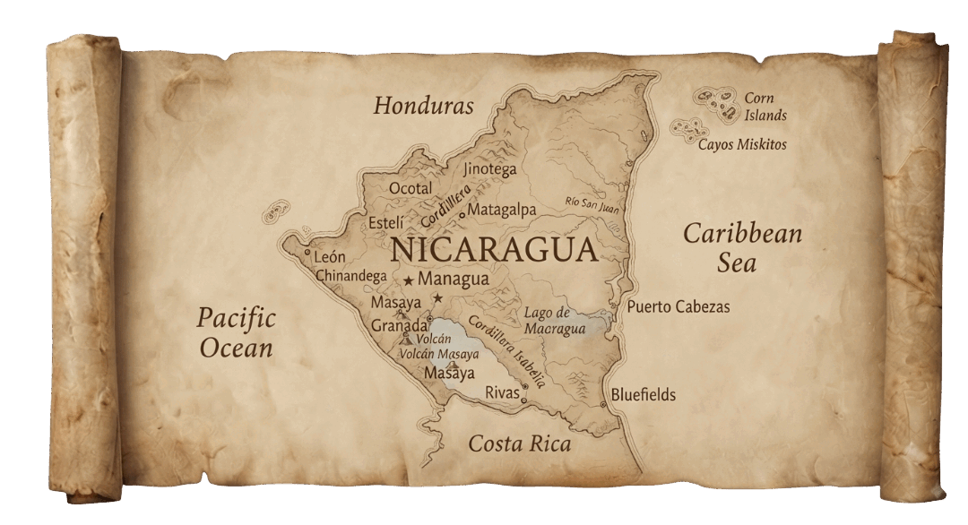 Nicaragua map