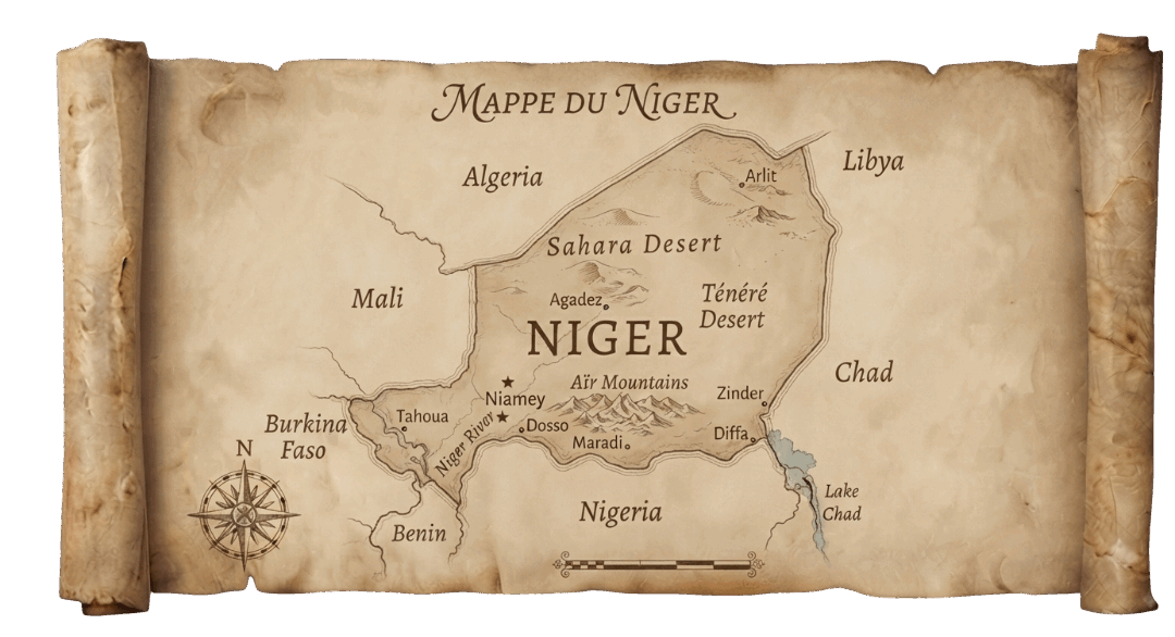 Niger map