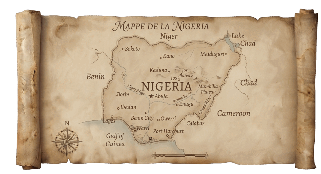 Nigeria map