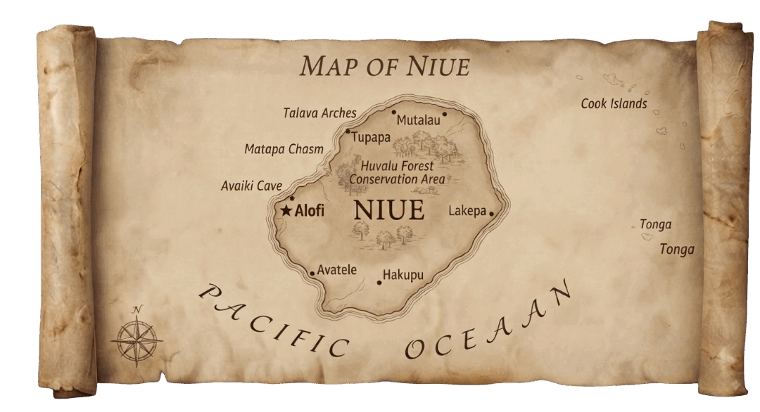 Niue map