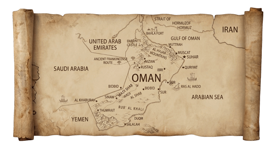 Oman map
