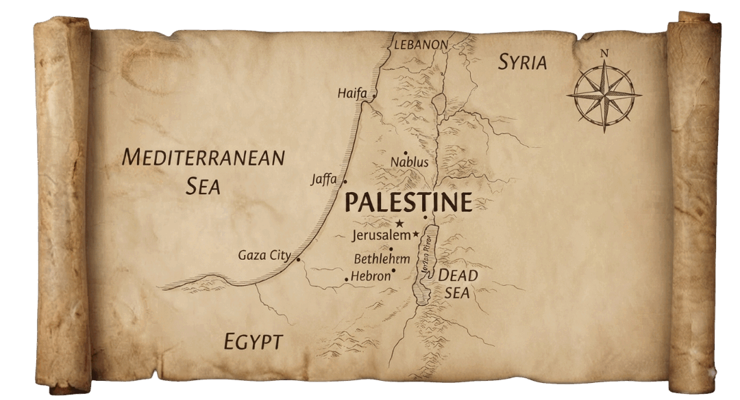 Palestine map