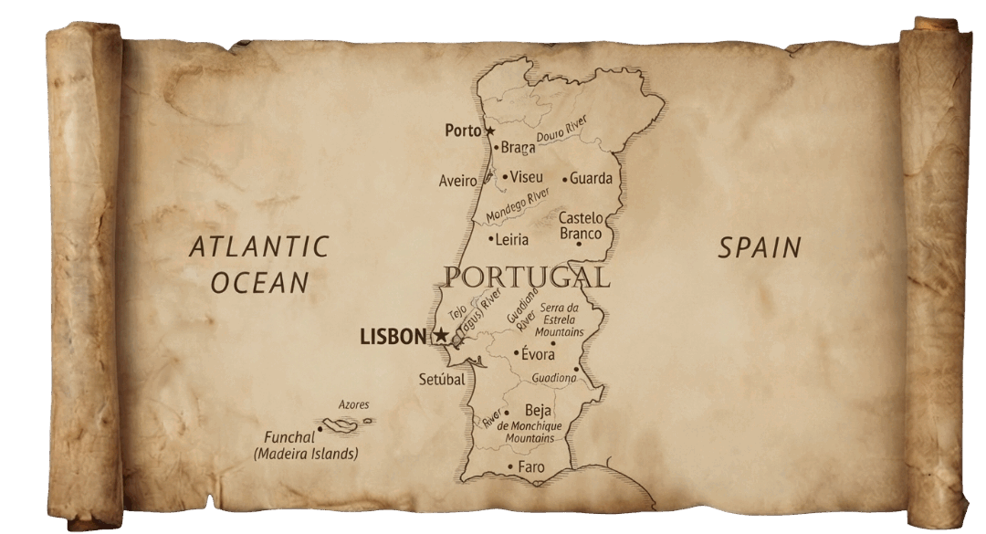 Portugal map