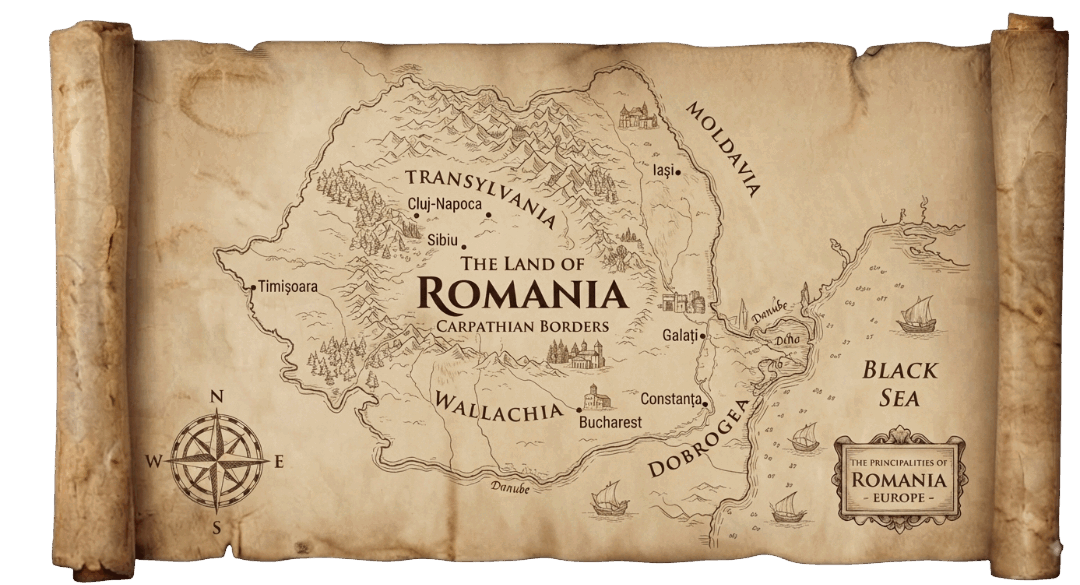 Romania map