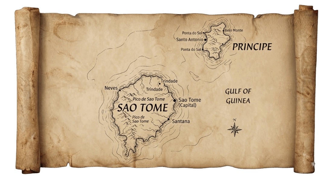 Sao Tome and Principe map