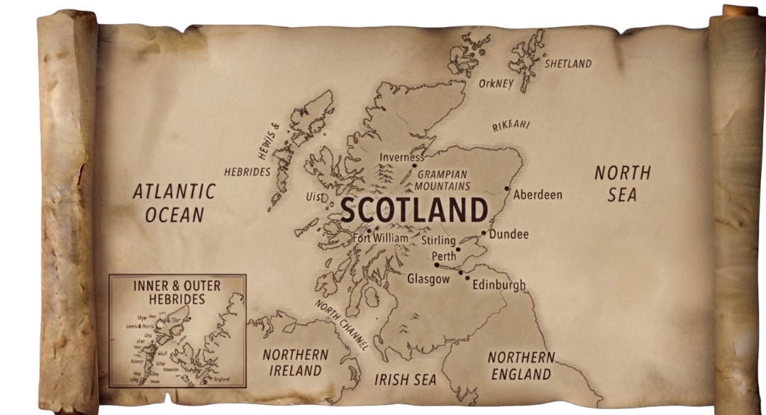 Scotland map