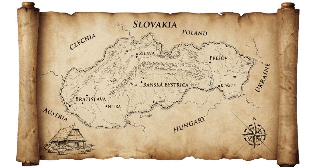 Slovakia map