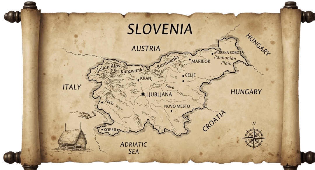 Slovenia map