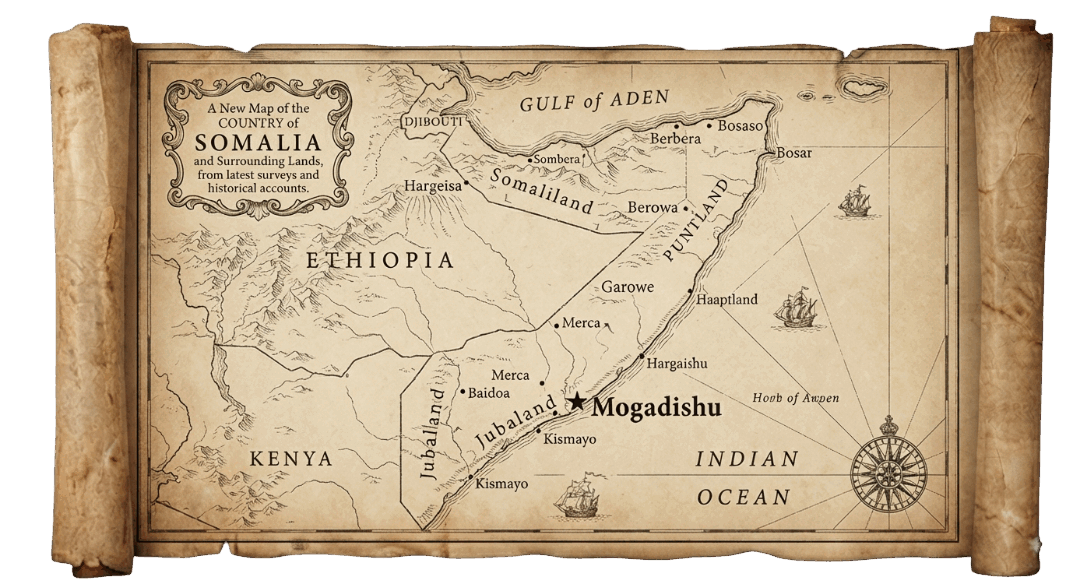 Somalia map