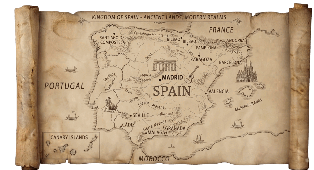 Spain map