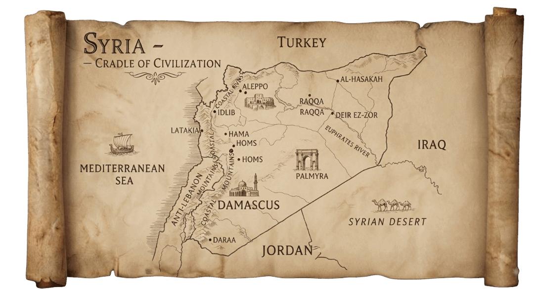 Syria map