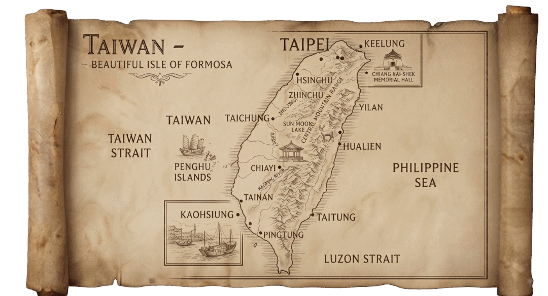 Taiwan map