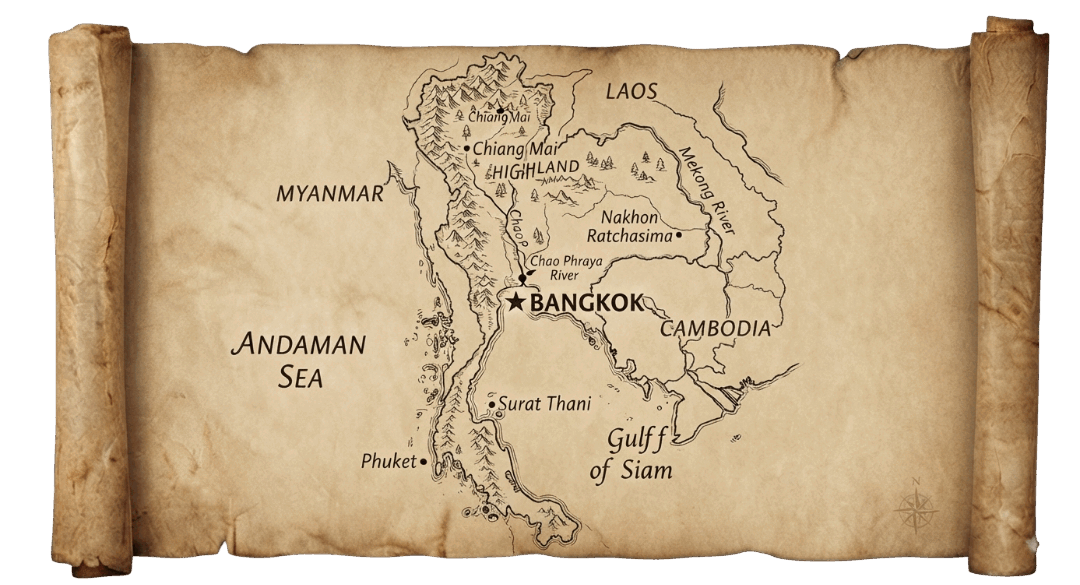 Thailand map